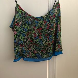 Top Shop Silk Strapless Top and Skirt